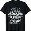 Alaska ruft und ich muss gehen Tier Elch Alaska T-Shirt