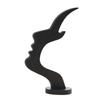 Creative Artistic Side-Face Shaped Eyeglass Holder Abstract Face Shaped Desk Decor  Art Storage
