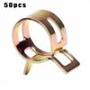 50 X Fastener 5/6/7/8/9mm Spring Clip Fuel Water Line Hose Pipe Air Tube Clamps