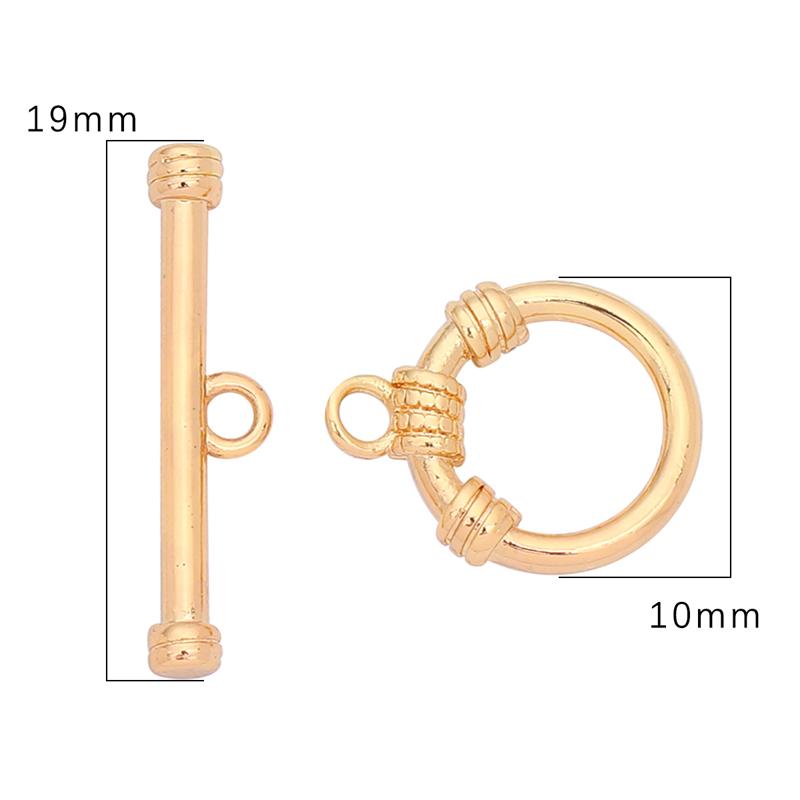 1 Set/påse Koppar OT Spänne Spänne För DIY Halsband Armband Örhängen Smycketillverkning Hantverkstillbehör