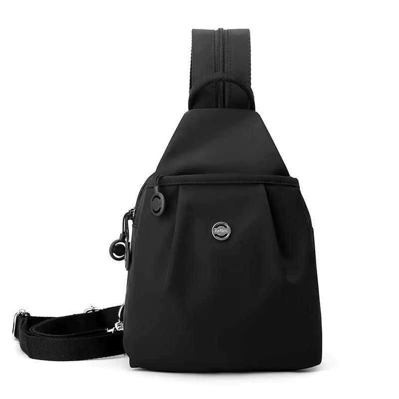 Lässiger kleiner Rucksack für Männer und Frauen mit mehreren Fächern, große Kapazität, Umhänge-Brusttasche, tragbare Aufbewahrung