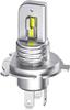 LUMILIGHT H4 LED Headlight for Car/Motorcycle Fanless Bulb DC12V White