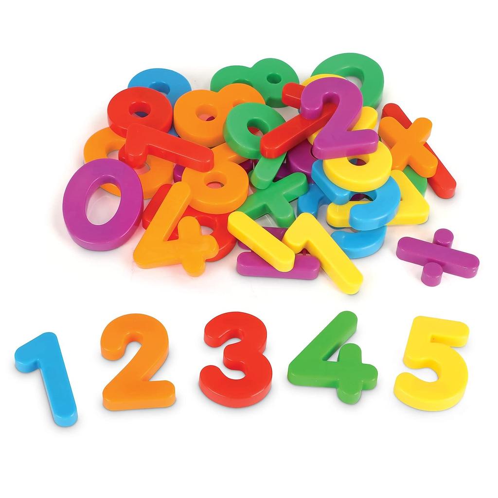 Learning Resources Jumbo Magnetická čísla Operace Čísla LER 0452 & Magnet, & Symboly,