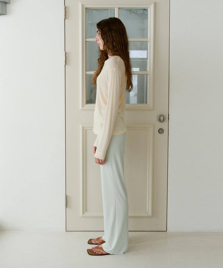 38COMEONCOMMON Rib Knit Pants (Mint)