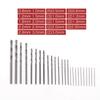 10/20/25Pcs Drill Bit Round Shank Change Woodworking Tool Hss High Speed Steel Titanium Coated Twist Drill Bits Set