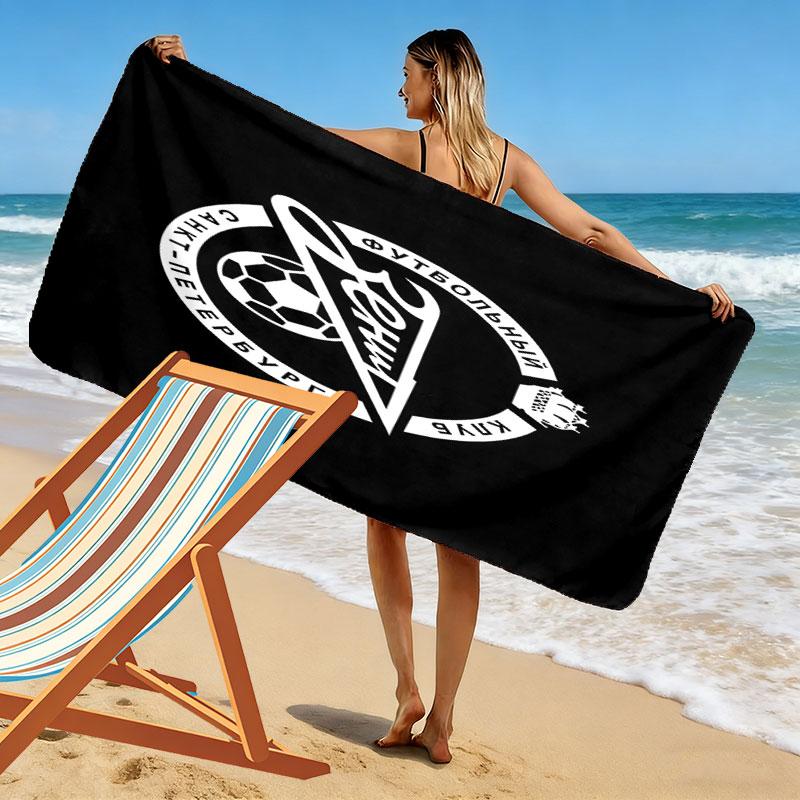 Zenit Print Beach Towel, Large Soft Quick Dry Towel for Beach Camping Swimming