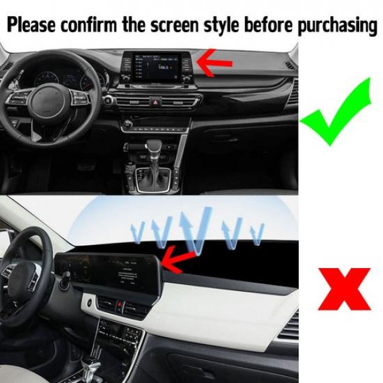 Anti Glare For -2025 Kia Seltos Car Dashboard Cover Dashmat Dash Mat Pad