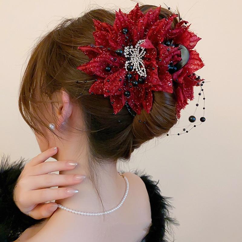 Hochwertige Acrylplatte Haarspangen Rutschfeste Haarklammer Plattenhaarklammer Mädchen Tägliche Haaraccessoires Schmetterlings-Haarspange