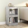 Vidaxl Bookshelf/Room Divider, Concrete Gray, 40X30X72 Cm