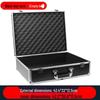 Jundingying Portable Aluminum Alloy Toolbox with Key Lock