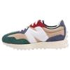 327 Golden Hour Nightwatch Green Unisex Sneakers Cream MS327FH