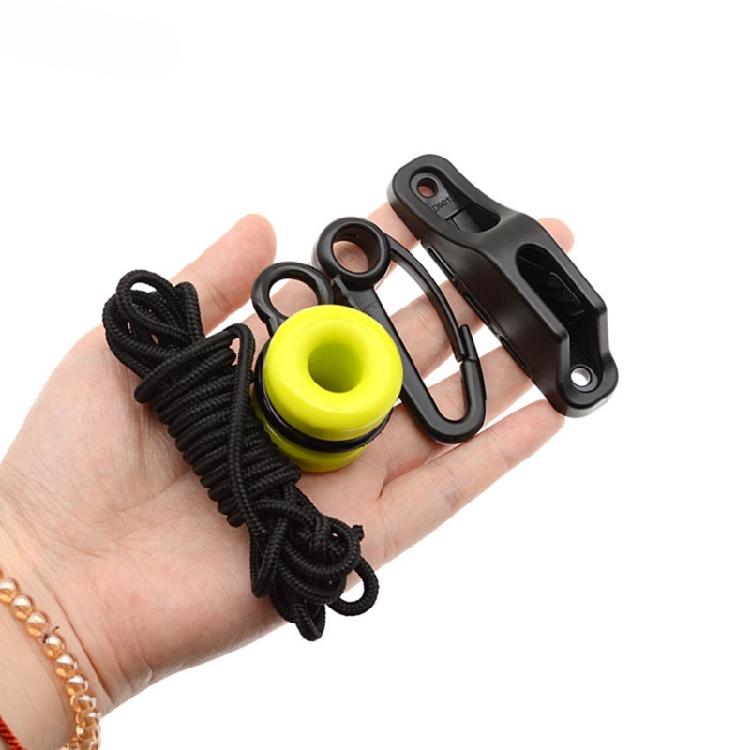 Fishing Equipment for Trolling and Deep Sea Fishing Downrigger Weight Retrievers with Snap Fairlead Cleat & 86Inch Cord