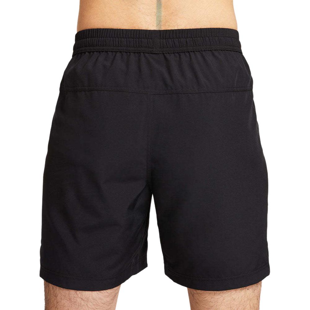 Nike Dri-FIT Solid Drawstring Casual Shorts Men Bottoms Black DV9858-010