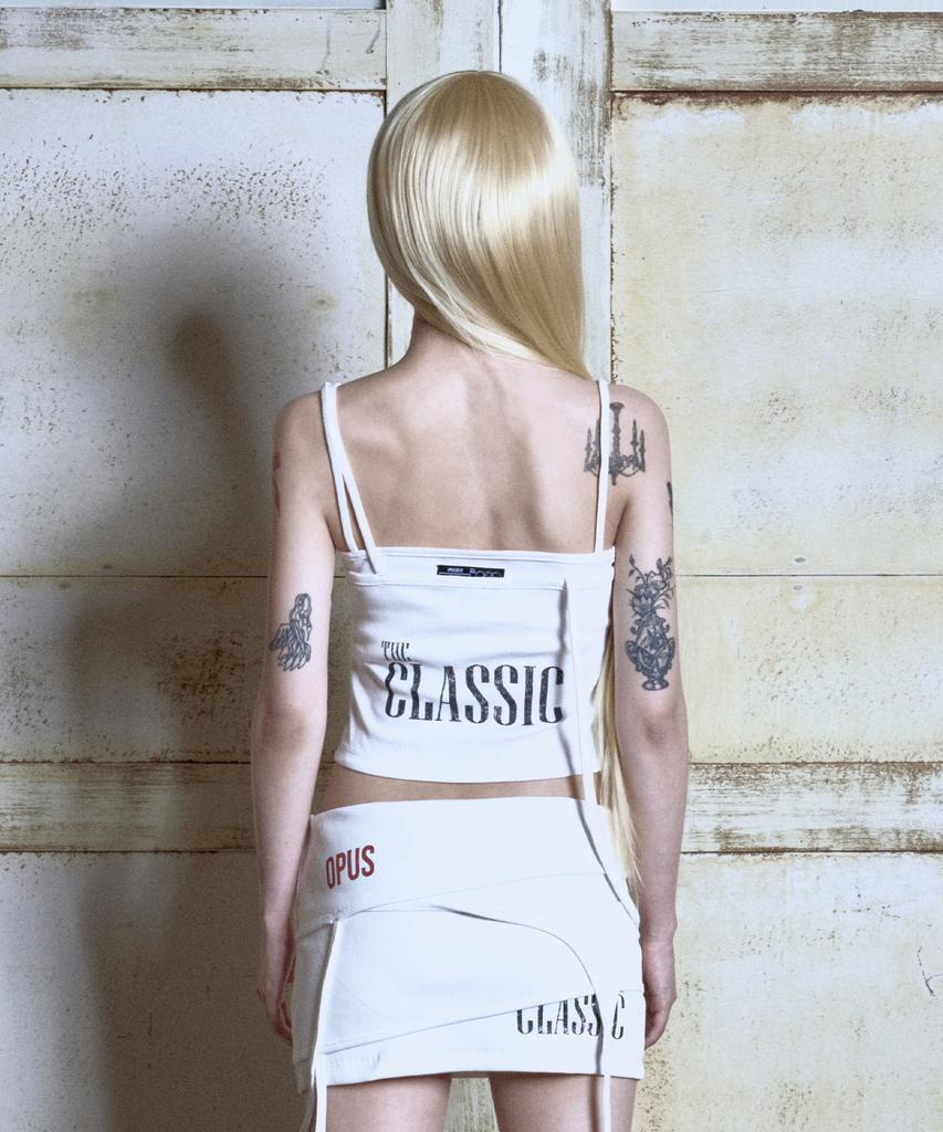 Opeoseu0012 Op.07 Off Duty Layered Tank White
