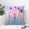 Kpop Dämonenjäger Huntrix Bedruckter Kissenbezug Kissenbezug Kissenbezüge Warme Heimdekoration Quadratisch Mehrere Größen