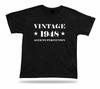 Printed T-shirt Tee Vintage 1948 Aged Happy Birthday Present Gift Idea Original