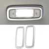 For BMW 7 Series 2016-2022 Matte Silver Rear Reading Light Lamp Decor Cover Trim