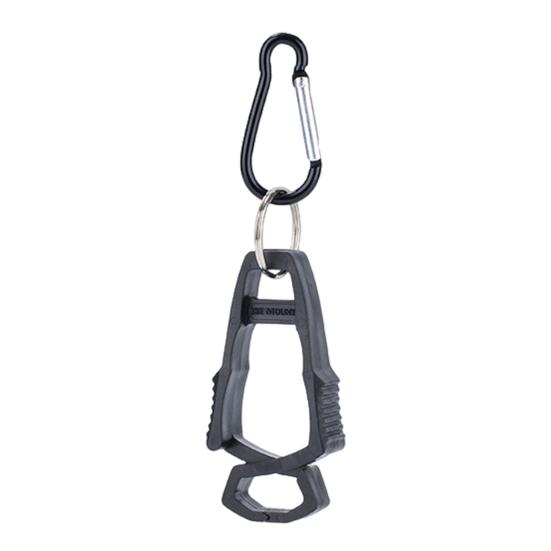 Outdoor Glove Clip with Carabiner Heavy Duty Hands-Free Multifunction Camping Hiking Work Glove Hanger Carrier Keeper Grabber Belt Clamp