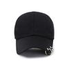 Hip Hop Dames Baseballpet Met Ring Cirkel Snapback Petten Voor Mannen Vrouwen Unisex Papa Pet Verstelbaar Kpop Stijl