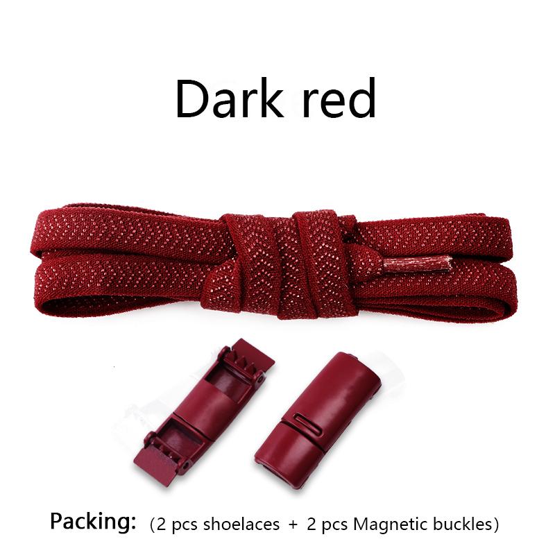 Șireturi fără legare Clips magnetic pentru șireturi Fără legături Șireturi plate elastice pentru pantofi sport Șireturi de cauciuc Șireturi elastice