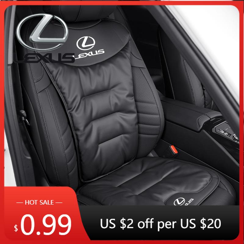 Interior Stickers Car Seat Velvet Cushion Leather Backrest Seat Cover Accessories For Lexus CT200h ES250 ES300h IS250 IS200 GS30 XN0