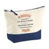 Makeup Bag - PLANETEE - Also a Great Interpreter - Large Size - Cotton - HD Printing (Made In France)