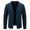 Heren Herfst Single-Breasted Vest Trendy Casual Losse Effen Kleur Gebreide Trui Top
