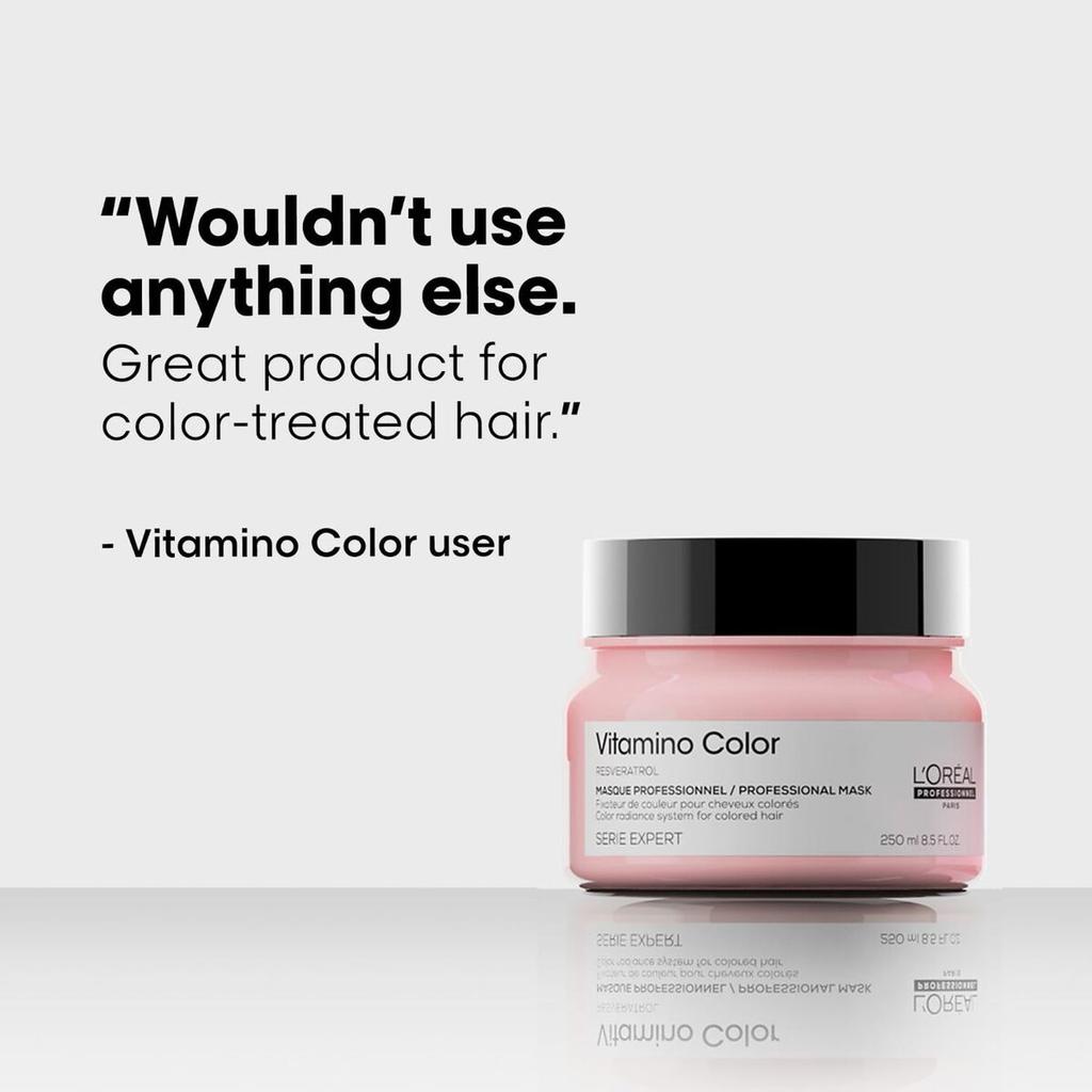 L'Oreal Professionnel, Serie Expert Vitamino Color, Resveratrol, Hair Treatment Cream Mask, For Colour Protection, 250 Ml