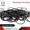 Nitrile O-Ring Sizes 51.5-60*3.55mm: Waterproof, Oil-Resistant Rubber Seal