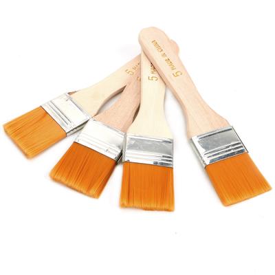 4Pcs/Set Hair Painting Brush Nylon Oil Paint Brush Watercolor Paint Drawing