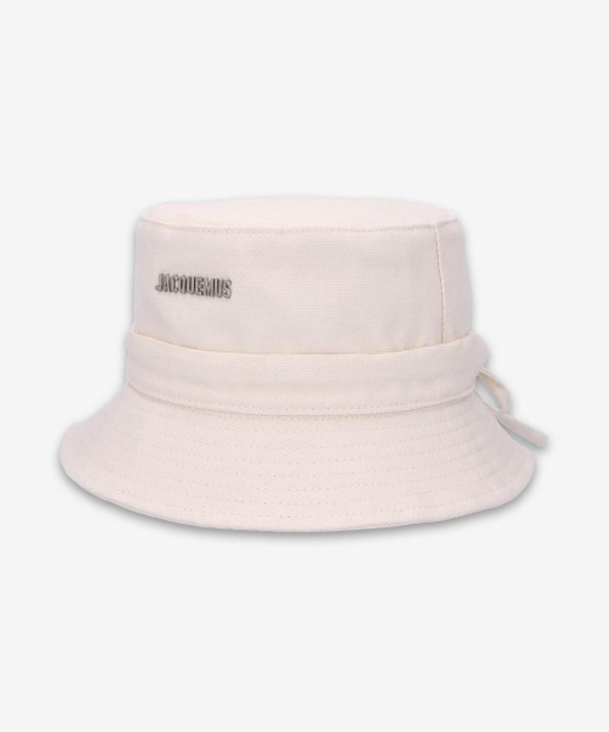 JACQUEMUS Le Bob Gajo Chapéu de Balde - Off-White / 223Ac0015001110