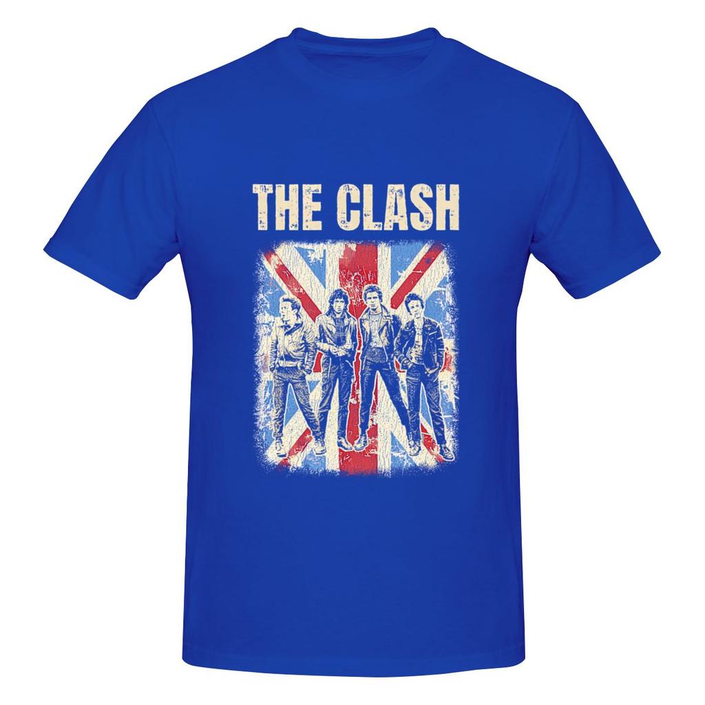 Vintage The Clash Japanese Style Tshirt Artistic And Minimalist Wrinklefree Short Sleeve