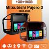 Car Radio Android Auto Carplay For Mitsubishi Pajero 3 2000-2006 Multimedia Player Head Unit Stereo GPS Navigation BT WIFI 1+16GB
