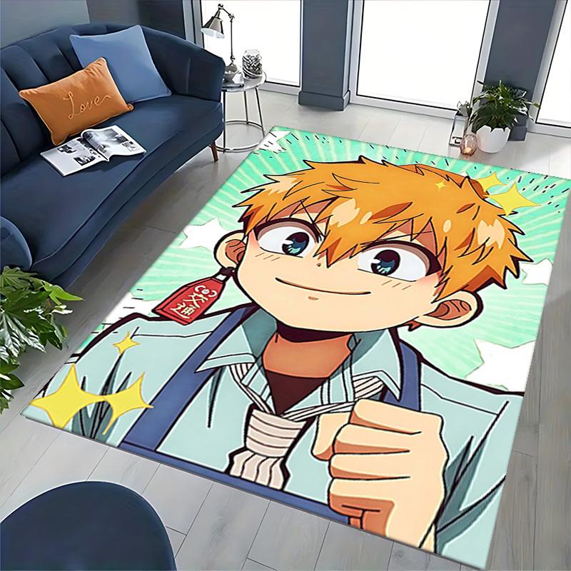 1pc Anime Cartoon Design Chair Mat, Office Desk Pad, Non-Slip Carpet for Home Decor, Suitable for All Seasons.I053