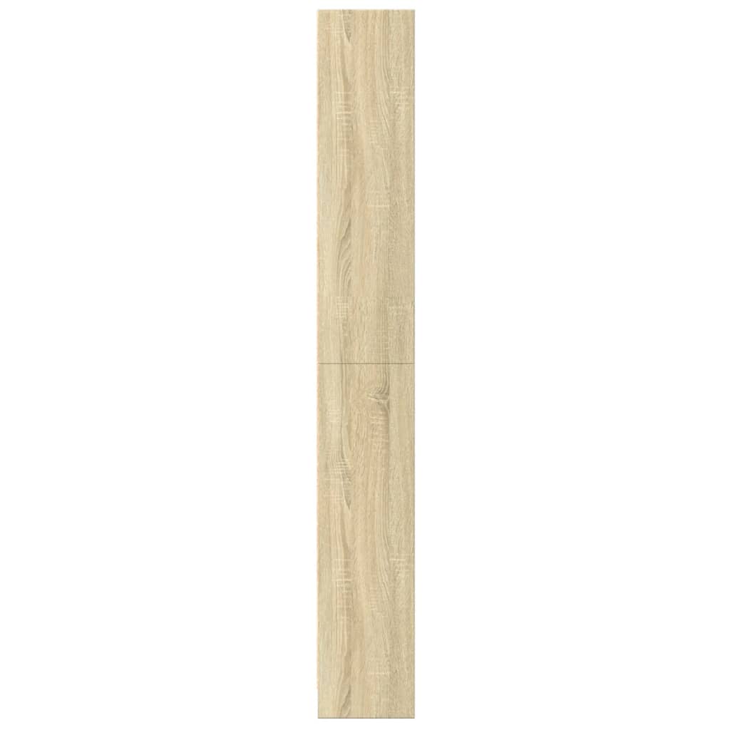 Vidaxl Étagère, Chêne Sonoma, 60X24X176 Cm, Matériau à base de bois