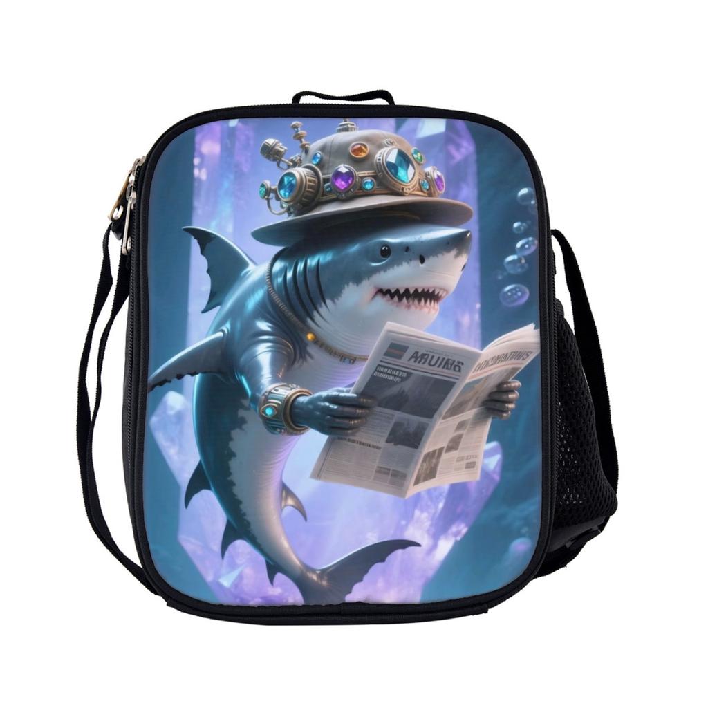 Übersee Shanhaijing Picknicktasche Unisex Studenten Outdoor Lunchtasche Geeignet für Schulausflug Picknick