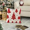 Christmas Decoration Sofa Throw Pillow Cover Deer Snowflake Christmas Tree Linen Interior Decoration Pillow Suitable For Living Room Bedroom