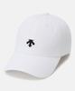 DESCENTE Spirit Logo Cotton Ball Cap White Sr123Ucp3A
