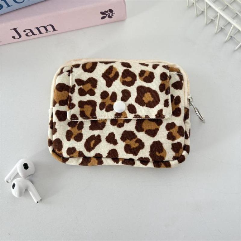 Cute Cartoon Floral Quilting Document Storage Bag Card Wallet Coin Purse ID Card Holder Driver's License Holder Badge Holder