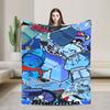Bluudude Gubby Spawn Point Blanket Forsaken Game Picnic Flannel Bedding Throws For Bedroom Warm Soft Bedspread Birthday Present