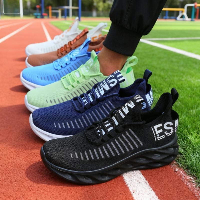 Men's Sneakers Thick Sole Comfortable Casual Shoes Lightweight Breathable Luxury Brand Running Shoes Luxury Male Tenis Masculino