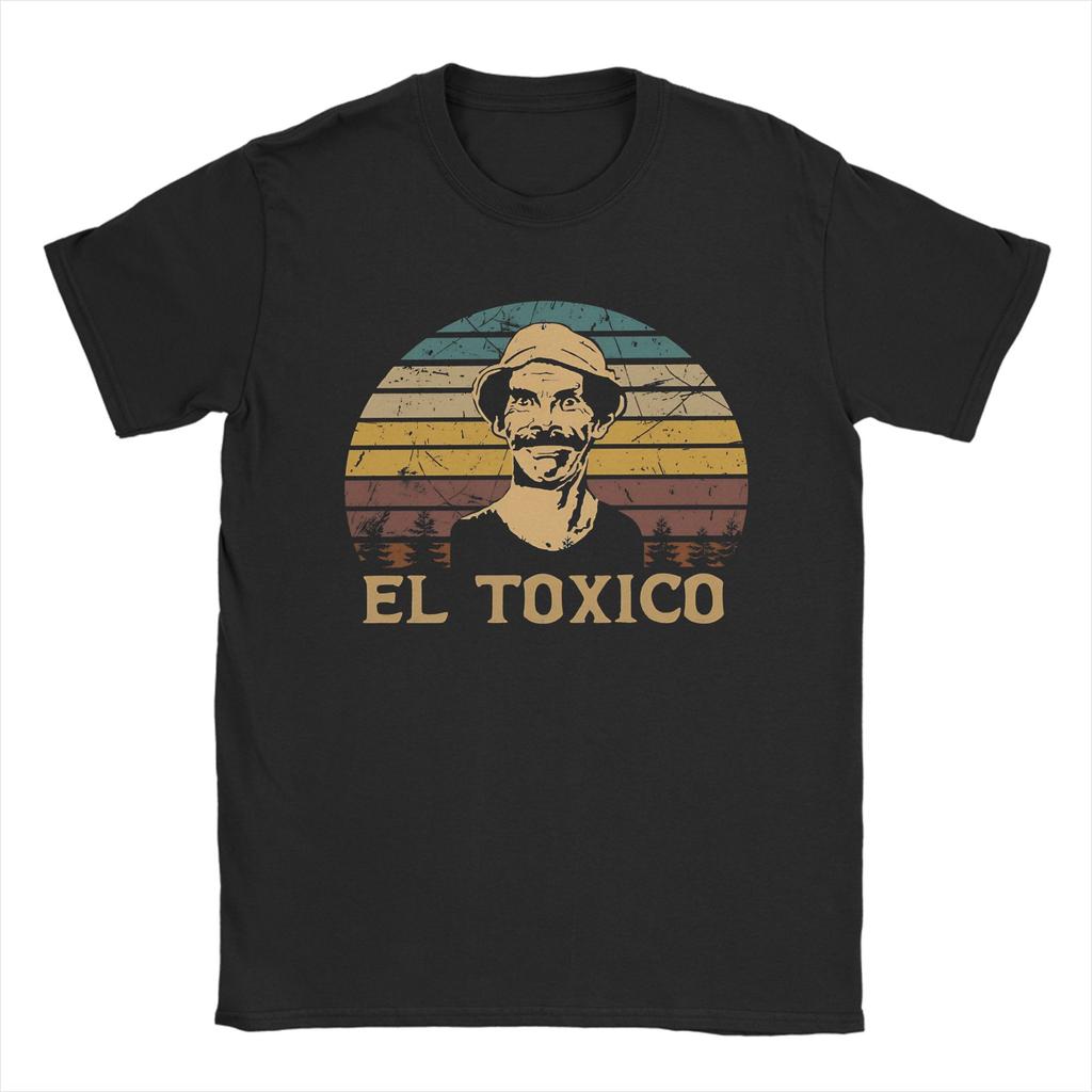 T-shirt Vintage T-shirt Vintage El Chavo Del Ocho Série TV El Toxico T-shirts en Coton Hip Hop T-shirt pour Couple Hauts d'Été Y2K