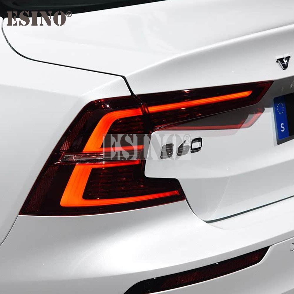 Car Styling 3D ABS Adhesive Rear Trunk Emblem Badge Sticker Decal for Volvo S40 S60 S80 S90