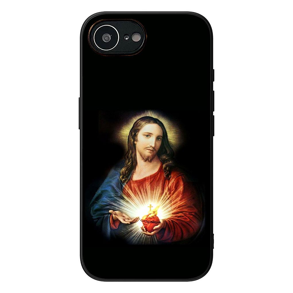 Soft Cover for Apple iPhone 17 16 14 15 Pro Max Plus 15+ 16E XR ProMax Air 16+ Coque Phone Case Jesus Bible Verse Christian God