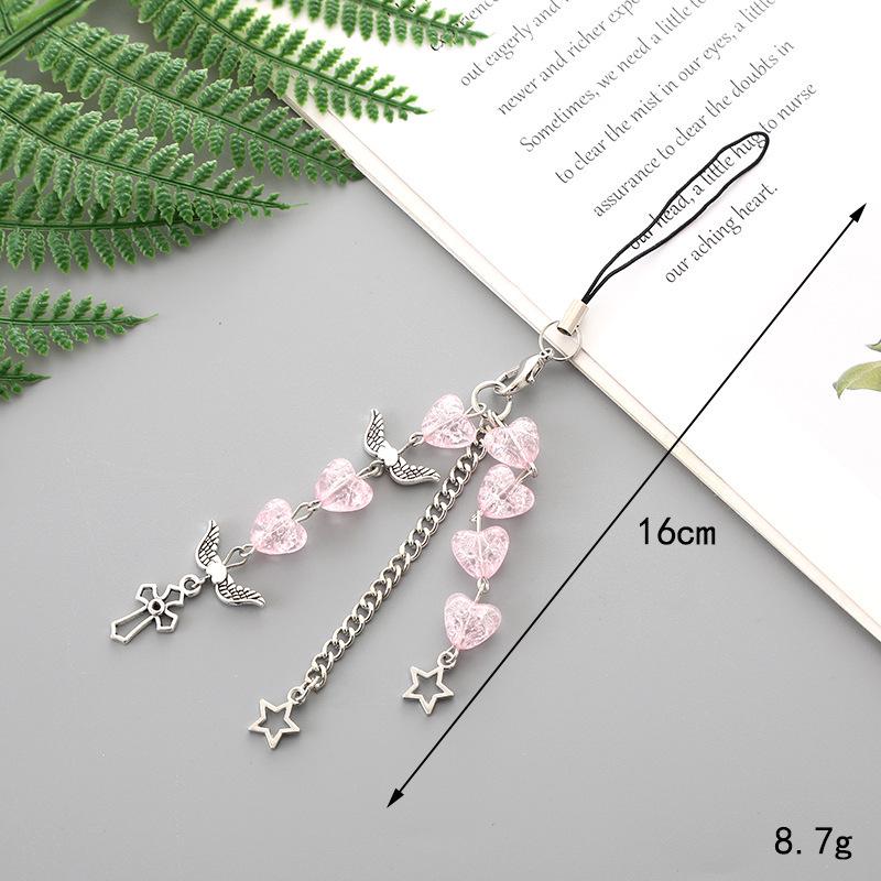 Creatieve Parel Strik Hanger Sleutelhanger: Prachtig Cadeau Accessoire voor Tas of Telefoonhoesje