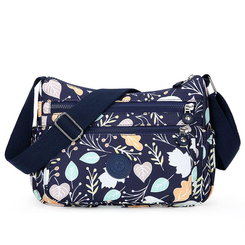 Oxford-Stofftasche, modische mehrschichtige Umhängetasche für Damen für Freizeitreisen, Umhängetasche für Damen