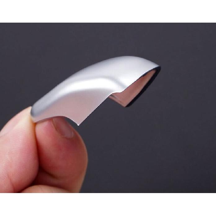 For Benz S-Class W221 2008-2012 ABS Silver Internal B-pillar Hook Cover Trim 2X