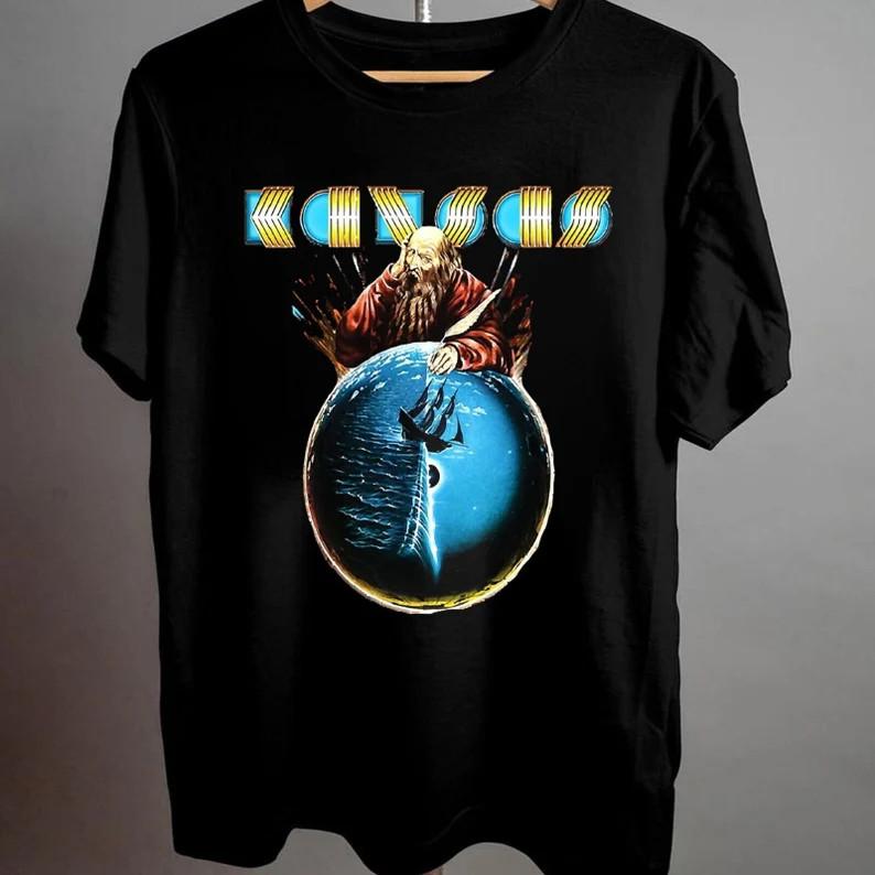 Neues Kansas Rock Band Point Of Know Return Schwarzes Unisex S-5XL Shirt