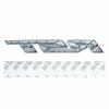 3D Metal RST Logo Rear Trunk Front Grille Emblem Badge Car Decals For Suburban Silverado Tahoe RST Sticker Accessories