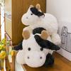 PP Cotton Cute Animal Plush Toys Lying Big Horns Goat Toys Baby Goat&Cow Plush Doll Children